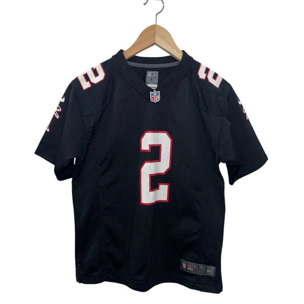 Nike Atlanta‎ Falcons Matt Ryan #2 NFL Jersey Youth Large 14/16 Black Throwback